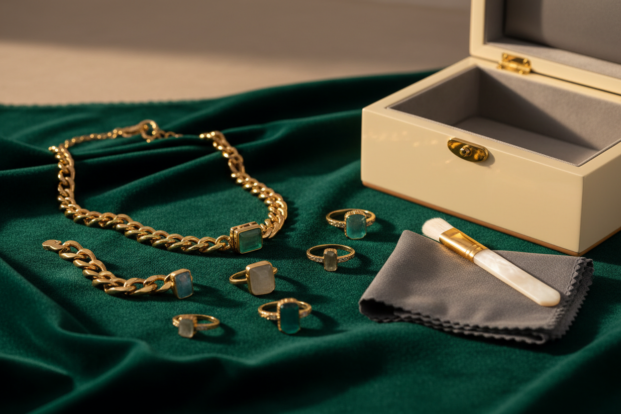 How to Keep Your Gold Jewelry Looking Brand New