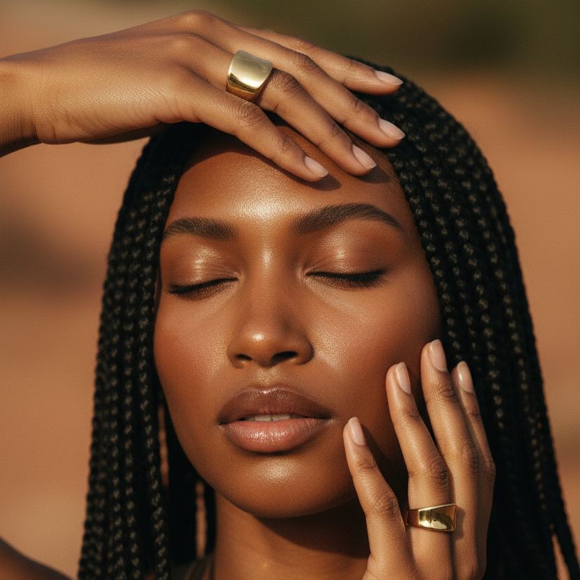 Beauty Close-up with Ring