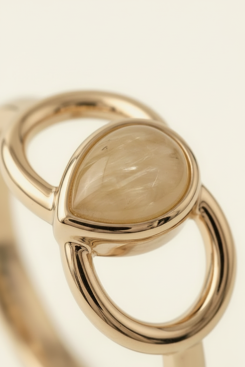 Celestial Orbit Ring – Rose Gold – Macro